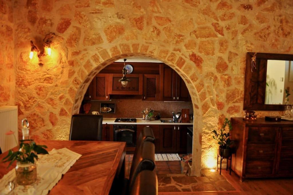 Stone Pool House Gouvia Holiday home Poulades