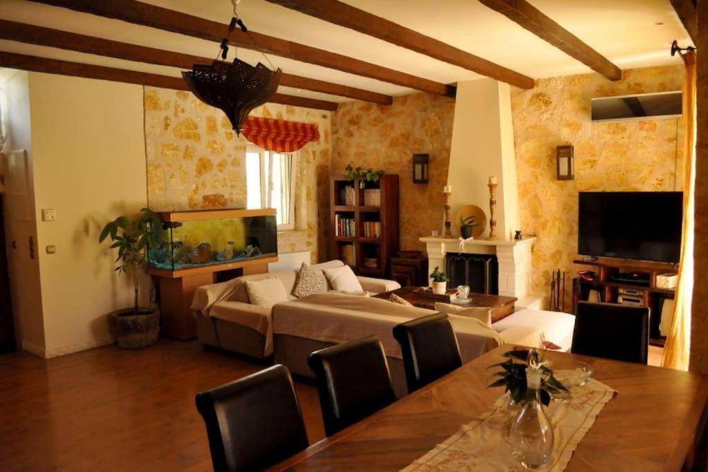 Stone Pool House Gouvia Holiday home Poulades